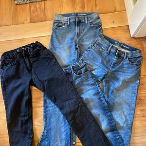 Four Pairs of GAP Boys Size 16 Jeans